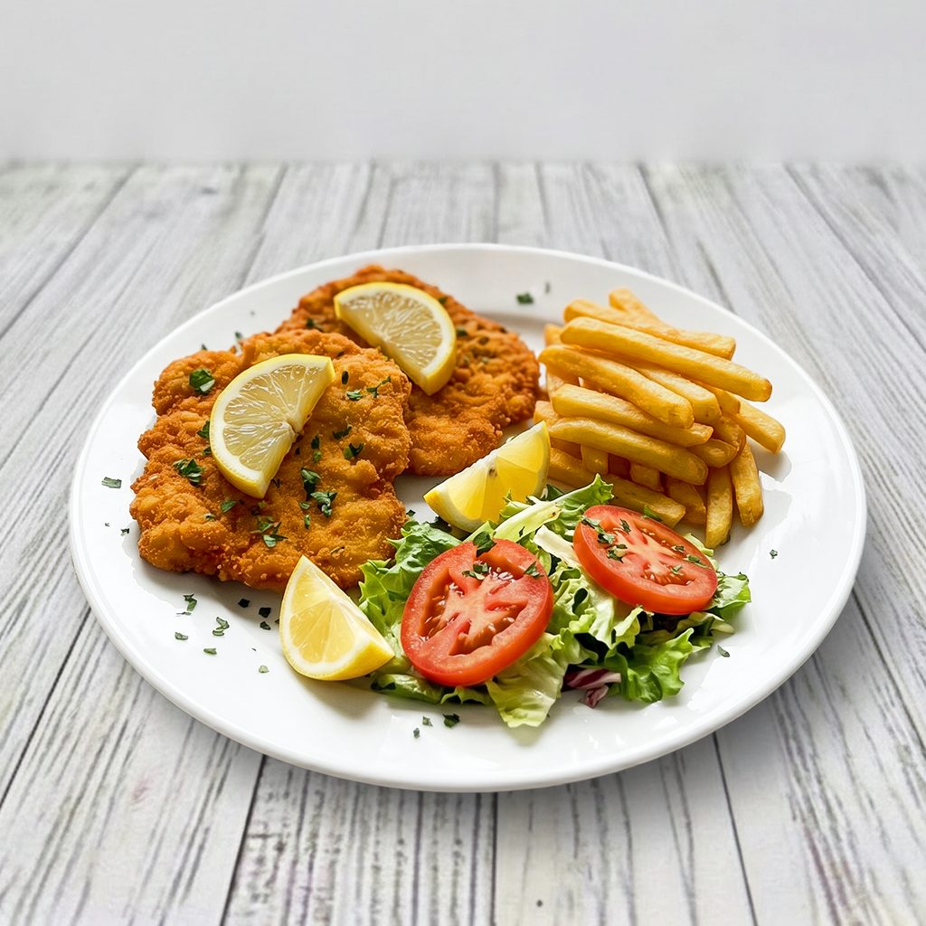 Eb Chicken Milanese.