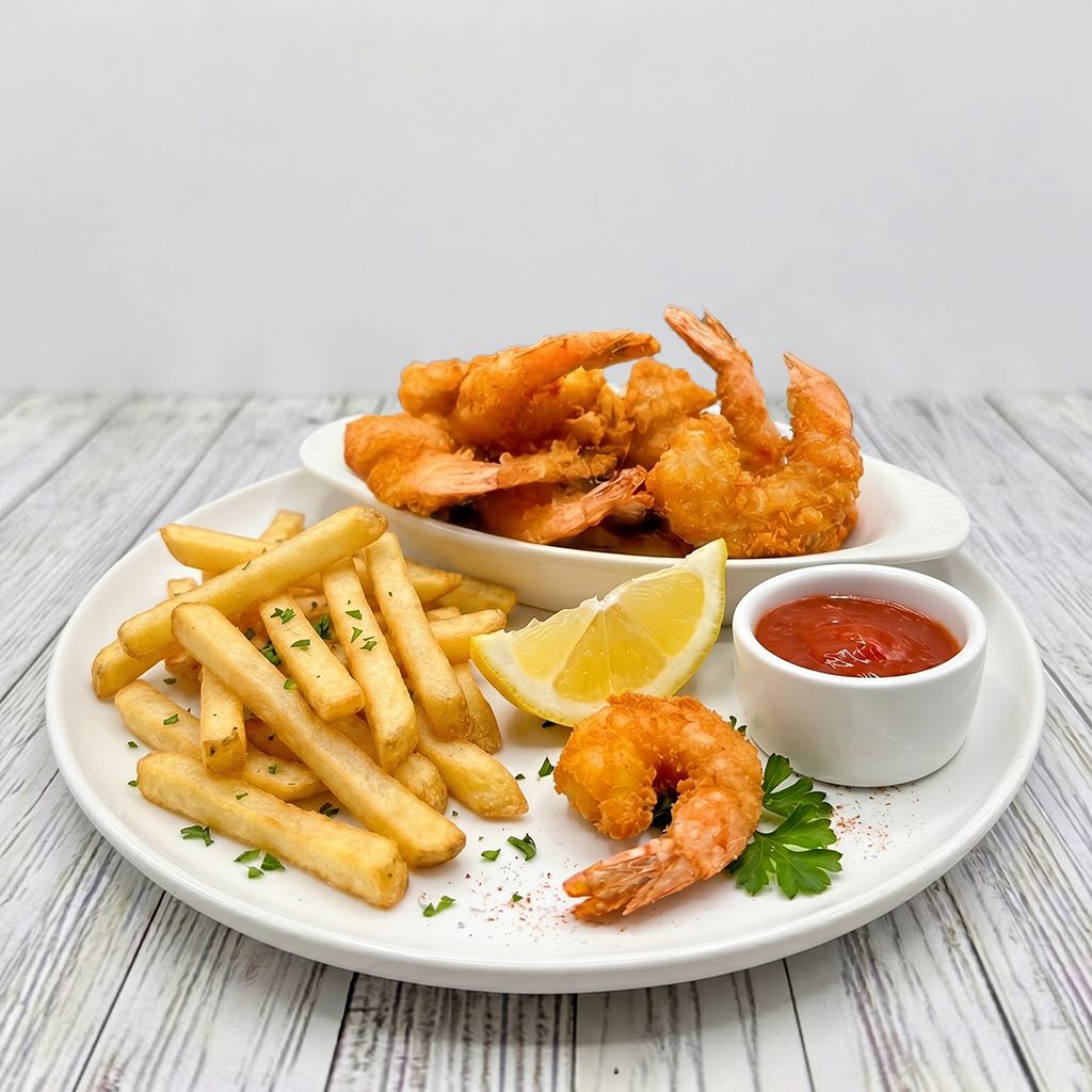 Eb Golden Fried Shrimp.
