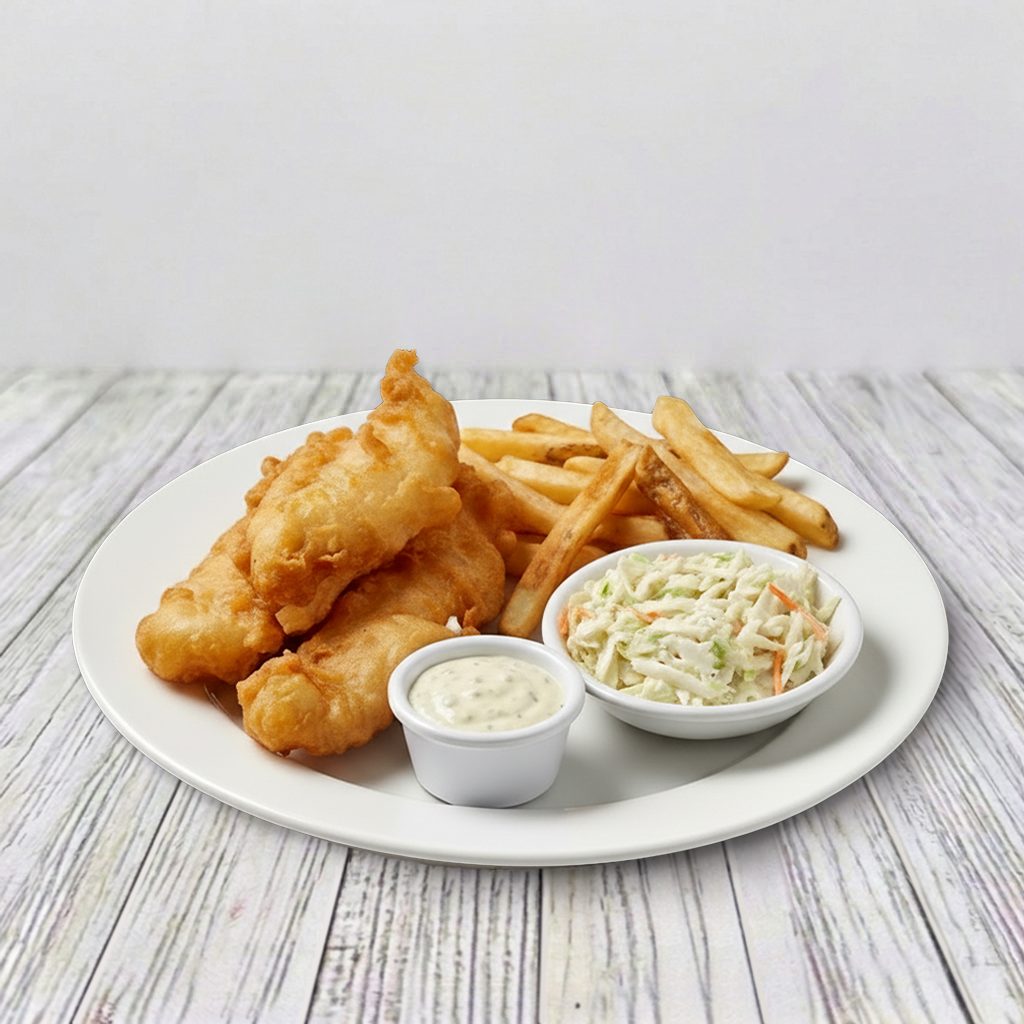 Fish and Chips.