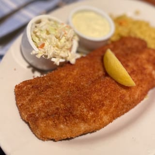 CRUNCHY FRIED GROUPER