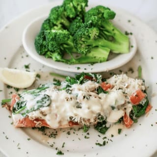 SALMON FLORENTINE